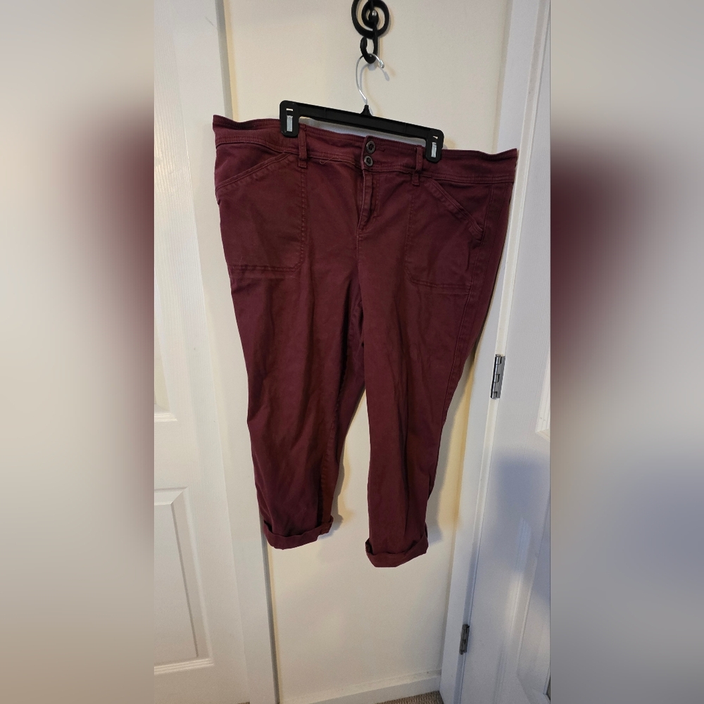 Torrid Deep Red Pants